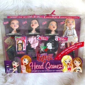 Bratz Head Gamez 4 Doll Set Cloe Rare 1st Edition 2005